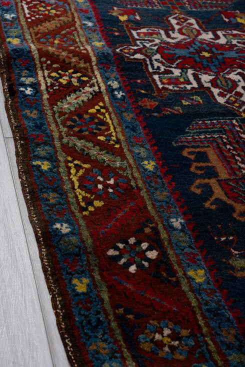 Vintage Heriz Runner Rug (3' x 14')